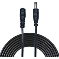 Los mejores  - Liwinting 1m Cable de Extensión 2.1mm x 5.5mm Plug DC Macho a Hembra Conector para Adaptador de Corriente- LED- Cámara…